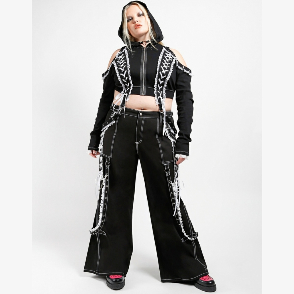Tripp NYC Dark Street Lolita Pants 16 Plus - Picture 5 of 11